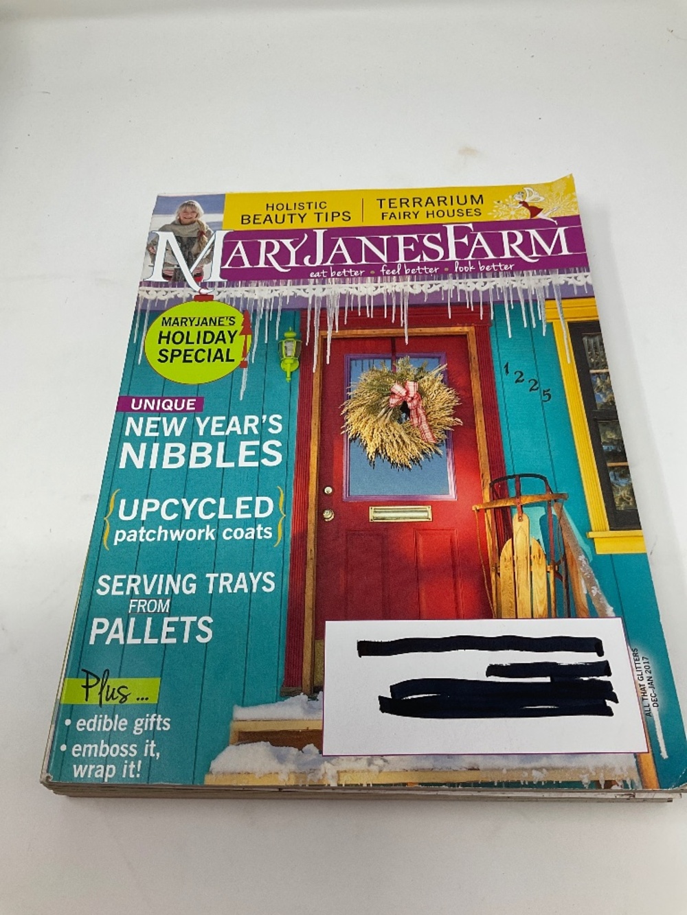 MaryJane’s Farm Magazines 2017 editions. H300